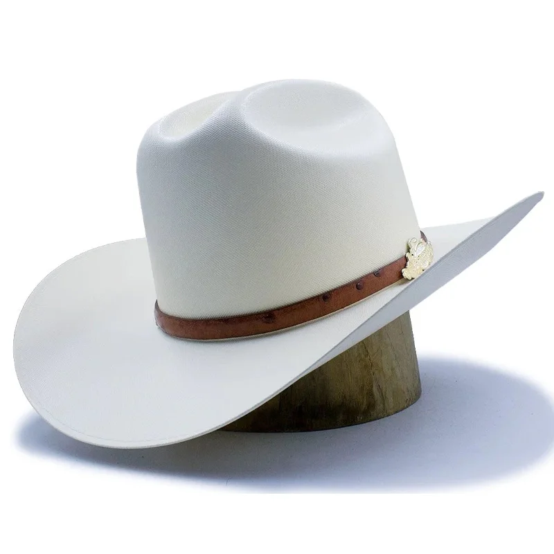 Durable felt cowboy hats for men with wide brims for sun protection -10,000x Cowboy Hat Especial Edition