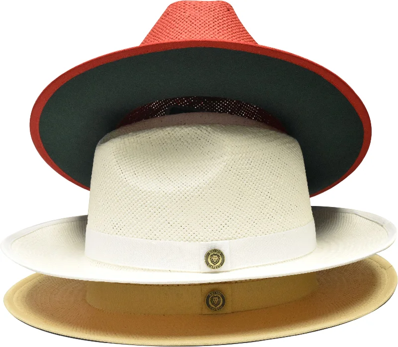 Comfortable straw fedora hats for men with UV protection for outdoor activities -Kingdom Collection