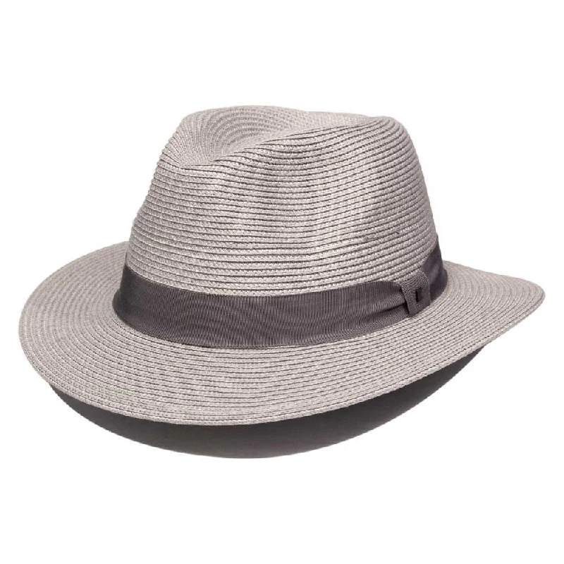 Vintage fedora hats for men with distressed leather bands for an aged look -Kooringal - Cypress Safari Hat