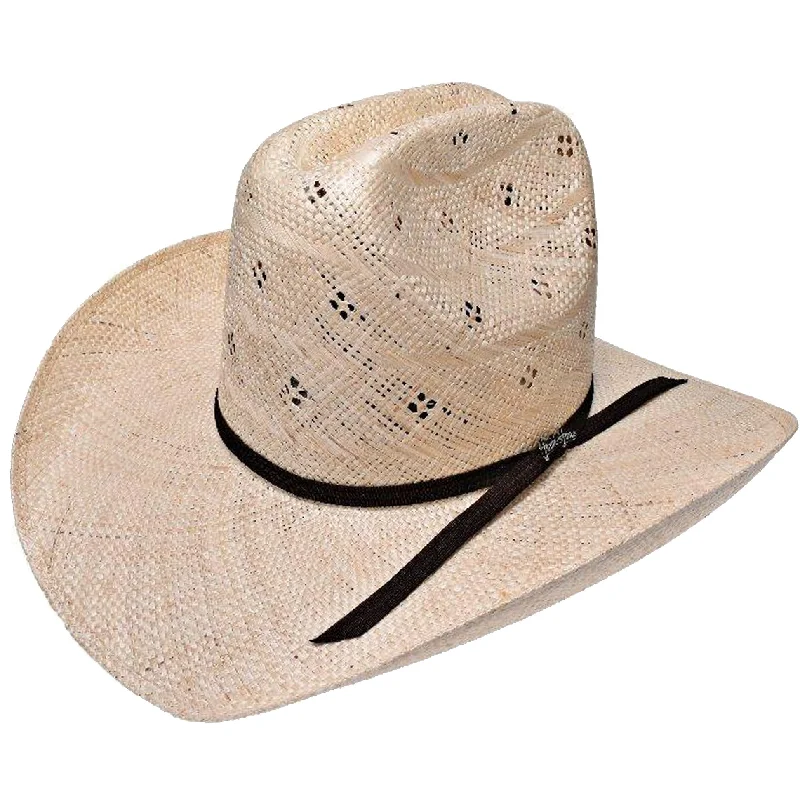 Classic western cowboy hats with ribbon bands for men with sophisticated style -Sonora Sisal Cowboy Straw Hat