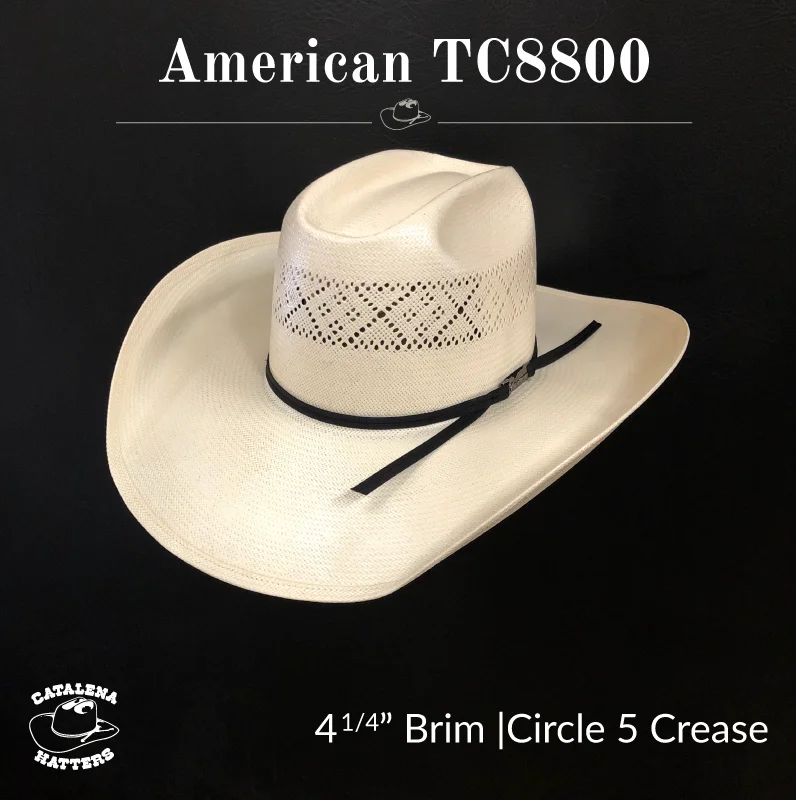 Fashionable straw hat for women with oversized brim for added shade -TC8800