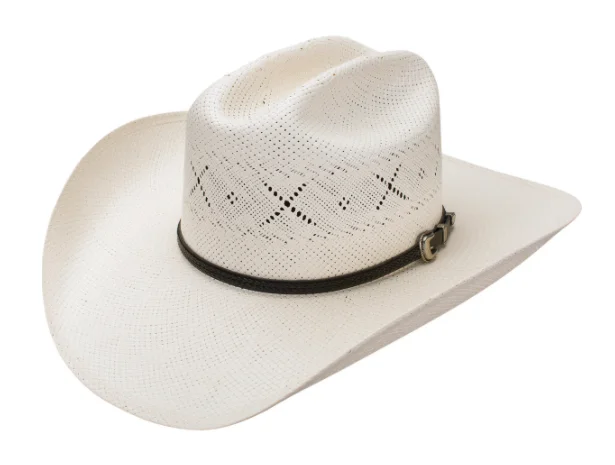 Natural straw sun hat for men with breathable design for hot weather -Resistol - All My Ex's George Strait Edition - Natural