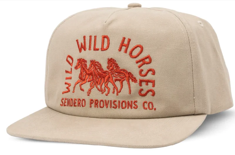 High-quality straw cowboy hats for summer with breathable materials for comfort -Sendero Provisions Wild Horses Hat