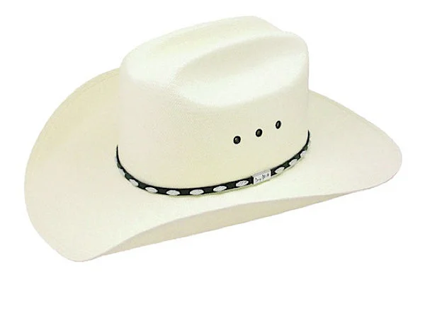 Comfortable felt cowboy hats for women with wide brims for maximum sun protection -Resistol Silver Eagle Straw Cowboy Hat