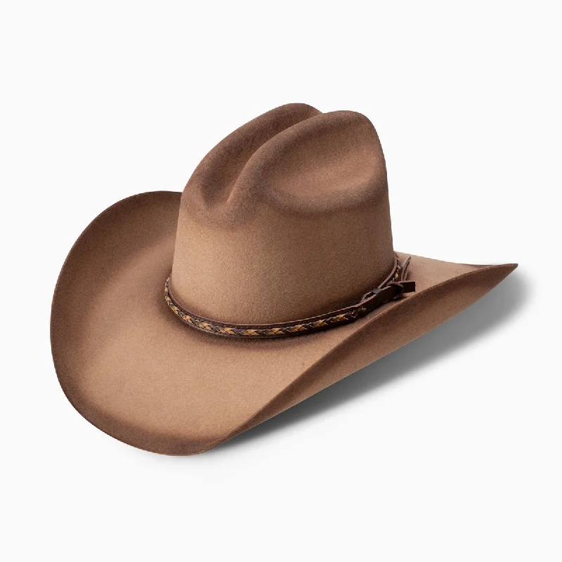 Elegant felt hat with classic shape design -4X Dirt Road - Jason Aldean Cowboy Hat