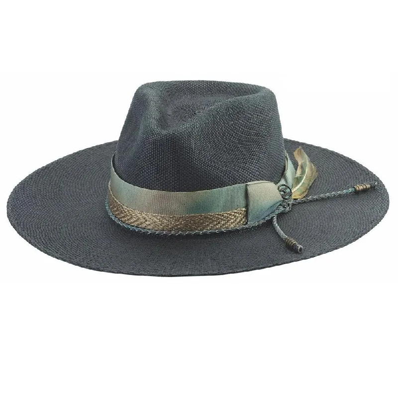 Fashionable straw cowboy hats for women with colorful ribbons for a playful vibe -Bullhide Selfish Love - Bangora Straw Cowboy Hat