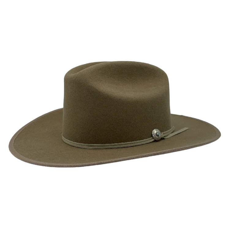 Stylish felt hat with wide brim elegance -Tune Good