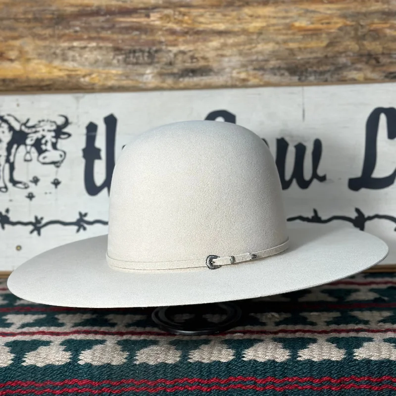 Authentic cowboy hats with feather accents for a bold and distinctive look -Rodeo King 7X 4 1/2" Brim | Buckskin