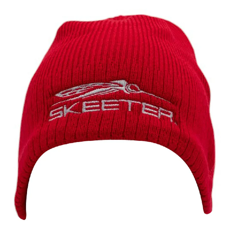 Fitted cap for snug personalized fit -Skeeter New Era Knit Beanie