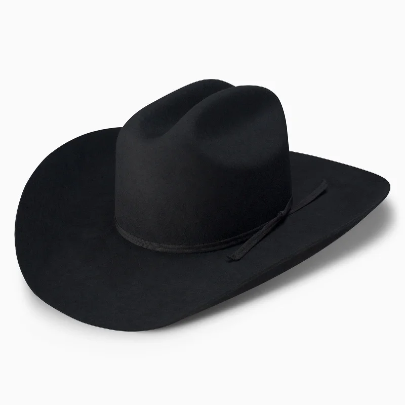 Elegant felt hat with delicate feather trim -Crossroads Jr. Youth Wool Felt Cowboy Hat