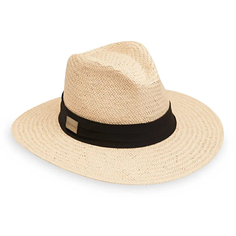 Comfortable straw fedora hats for men with UV protection for outdoor activities -Carkella Portland