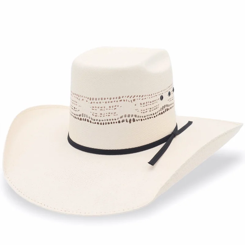 Wide-brim cowboy hats for women with floral designs for a western-inspired style -Brick Crown