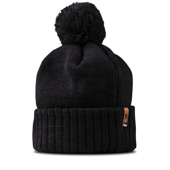 Designer dad cap for upscale casual flair -Bare Pom Beanie