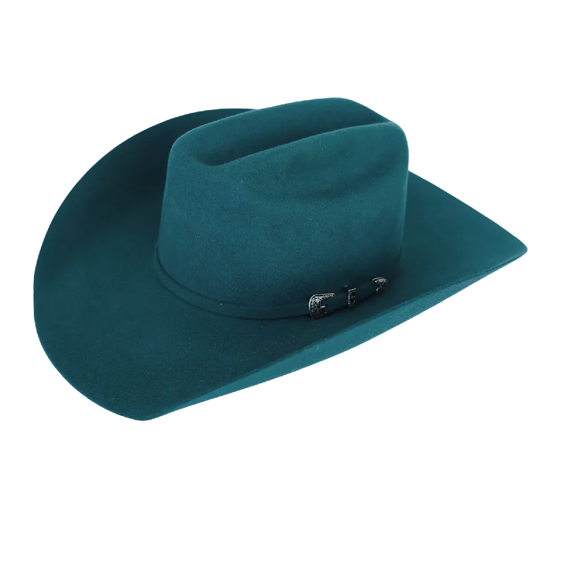 Luxury cowboy hats for men with premium materials and fine craftsmanship for lasting wear -TURQUOISE COWBOY HAT