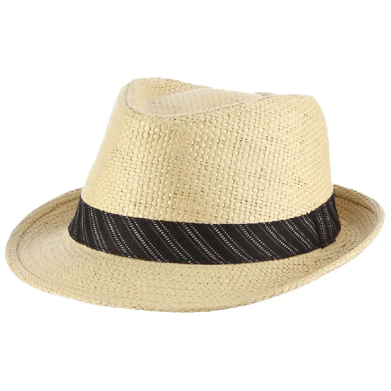 Timeless fedora hats for women with vintage-inspired designs and felt material -Dorfman-Pacific - Low Crown Fedora Hat