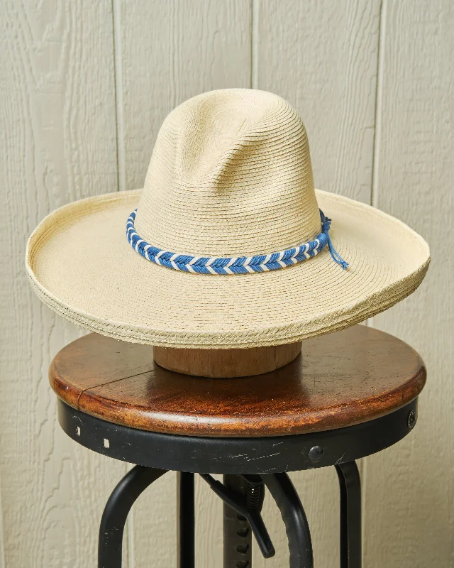 Classic straw boho hat for women with natural materials and laid-back style -The Big Hat