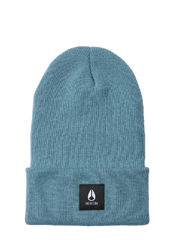 Vintage cap for retro fashion enthusiasts -Hume Beanie - Light Blue