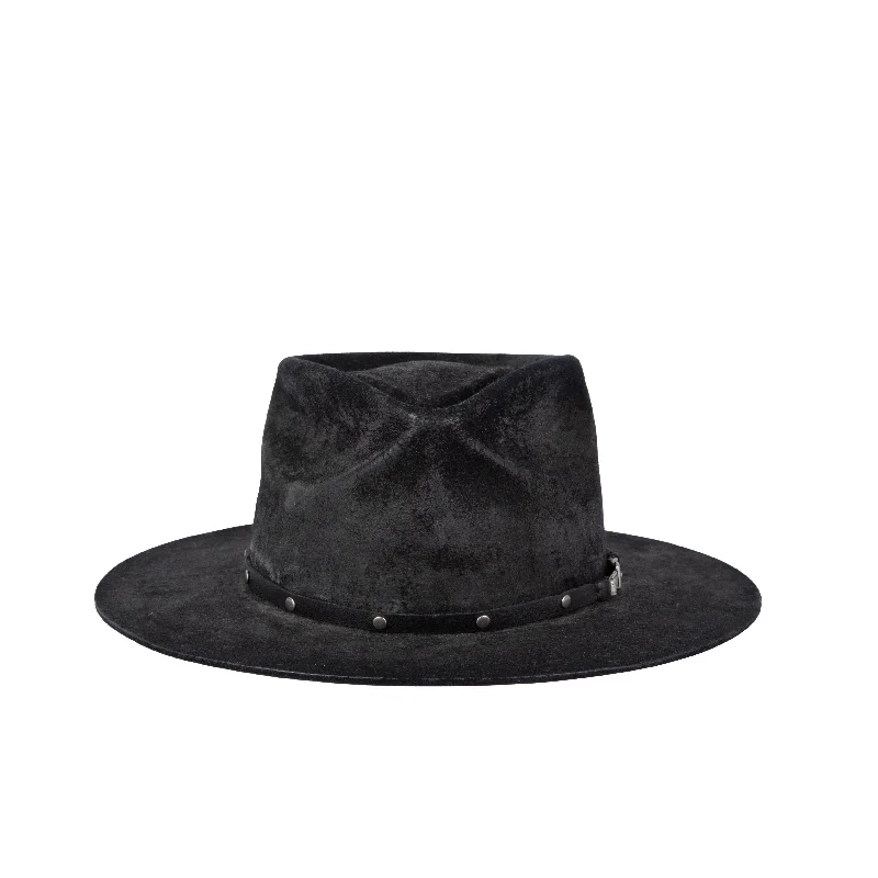 Fedora hats for men with short brims and sleek designs for sharp style -Wax Hat