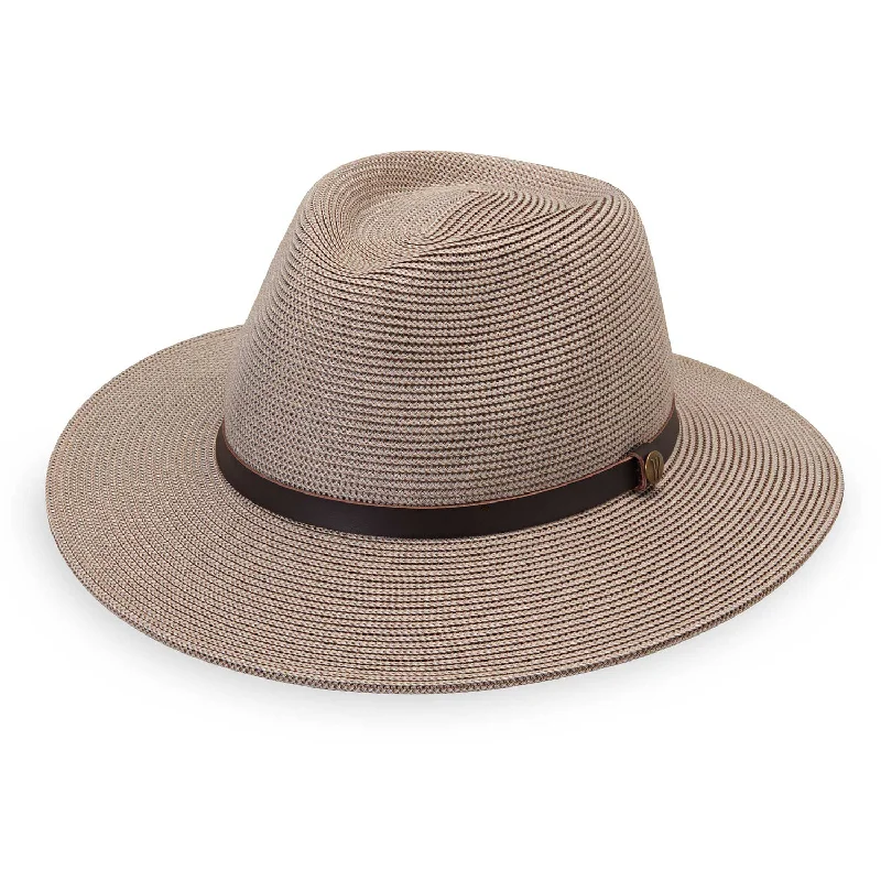 Custom fedora hats for women with adjustable straps and chic design elements -Carter