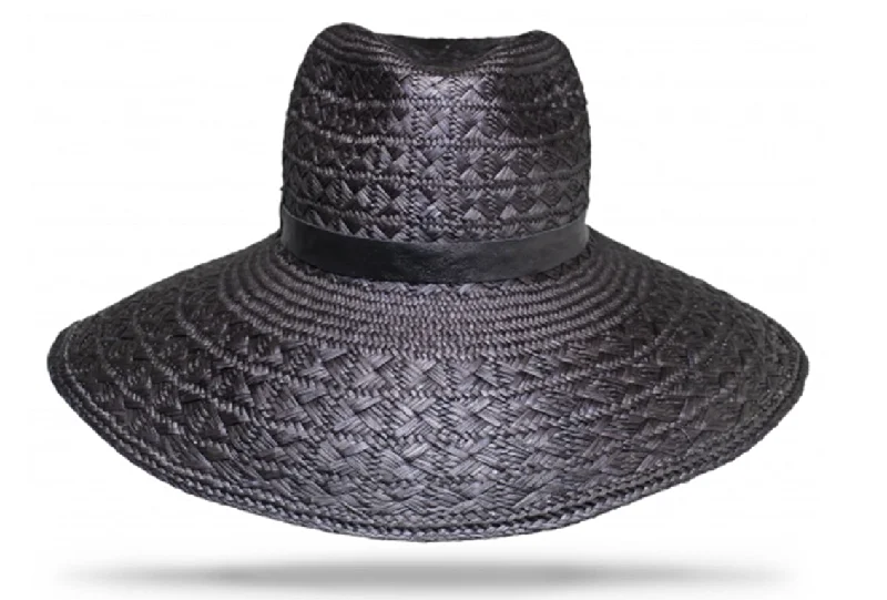 Handmade straw fedora hat for men with a classic, sophisticated style -St Germain