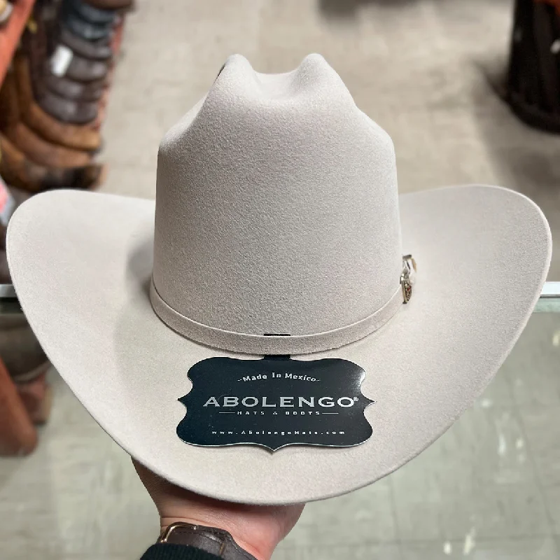 Western cowboy hats with metallic studs for added flair and rock-inspired style -Rancheron 1000x Silverbelly Cowboy Hat