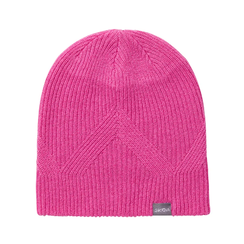 Durable dad cap for relaxed weekend outings -Pink Peony | Cashmere Vista Knit