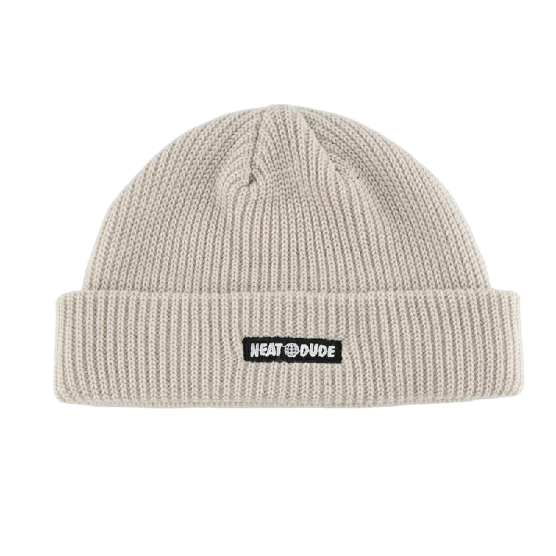 Soft cotton cap for all-day wear ease -Watch Beanie - Bone