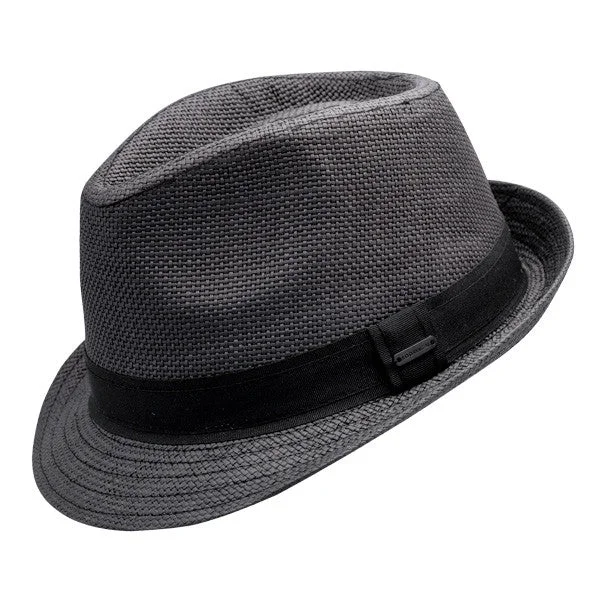 Trendy fedora hats for women with wide brims for bold statements -Kooringal - Arlo Unisex Fedora