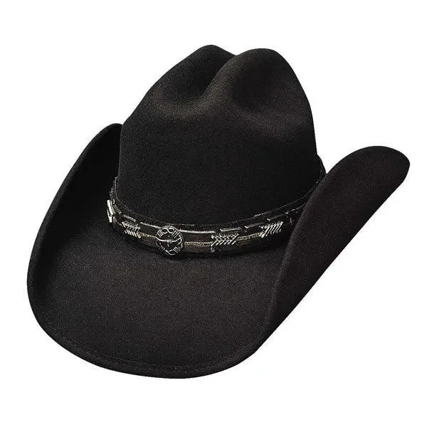 Unique cowboy hats for women with bold patterns and creative detailing -Bullhide Pass The Buck - Shapeable Wool Felt Cowboy Hat