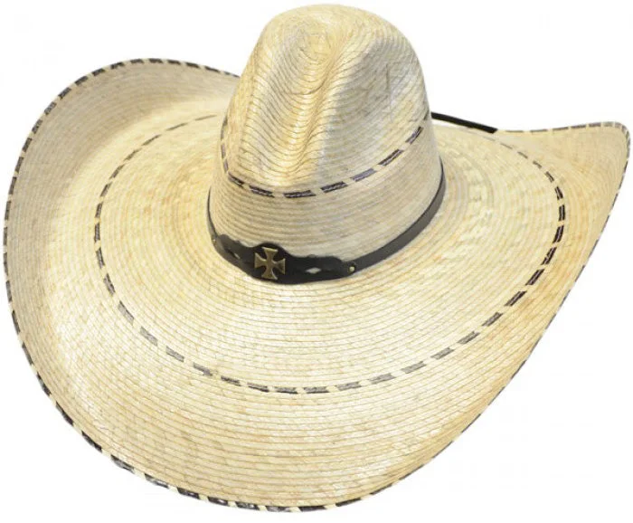 Functional straw cap for men with breathable design and practical use -Summit Hat El Borracho - Gus