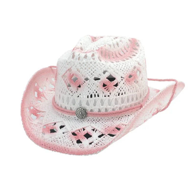 Handcrafted straw beach hat for women with elegant design and casual appeal -Montecarlo Kid's Fontana Hat