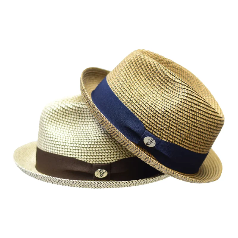 High-quality fedora hats for women with soft fabric and structured brim for fashion -Bently Dominic Snap Brim Fedora