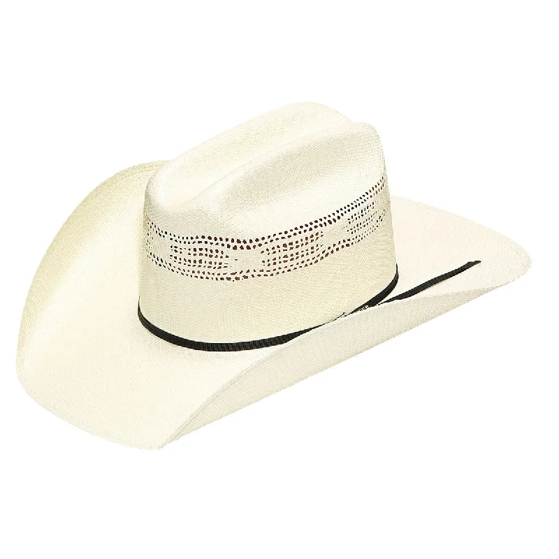 Handmade straw sun hat for women with rustic charm and timeless appeal -Twister Bangora Straw Hat