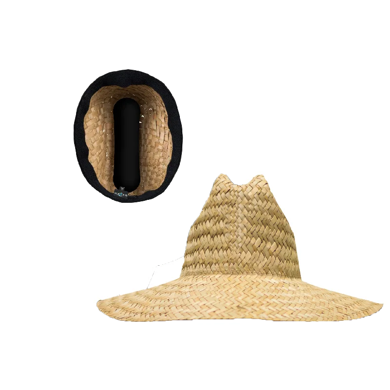 Classic straw sun hat for men with a relaxed fit for summer outdoor activities -Straw Hat