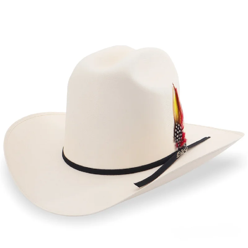 Vintage straw cowboy hats for women with frayed edges for an old-school western vibe -Rancher 1,000x Cowboy Hat