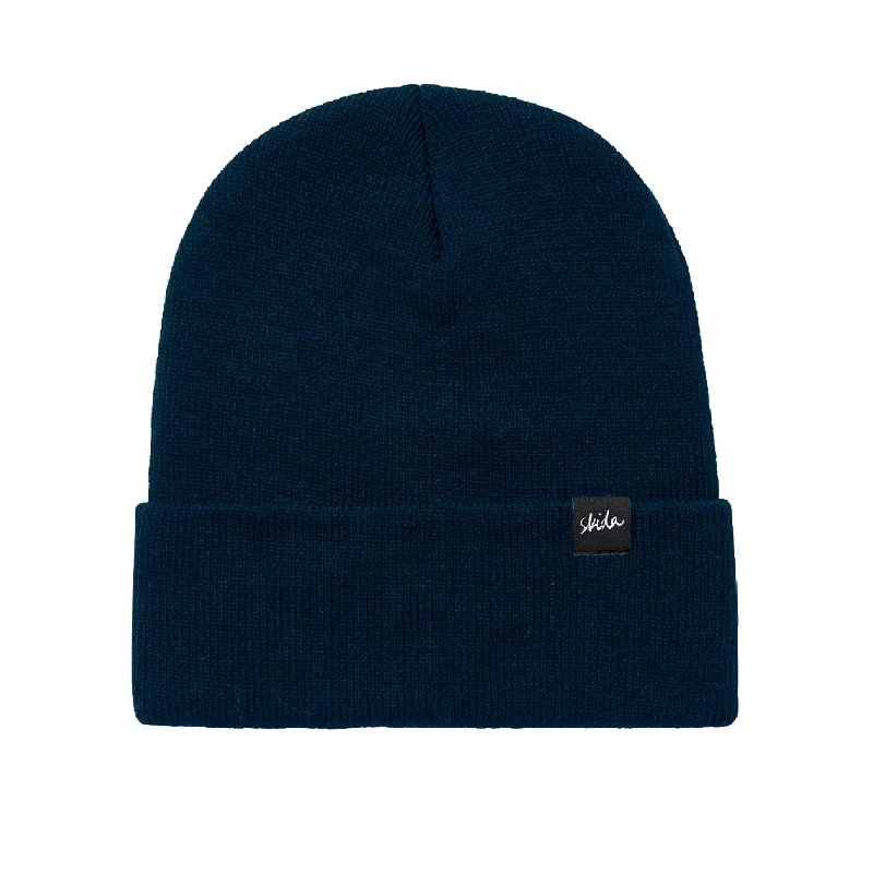 Canvas dad cap for rugged daily style -Deep Blue | Ridge Beanie