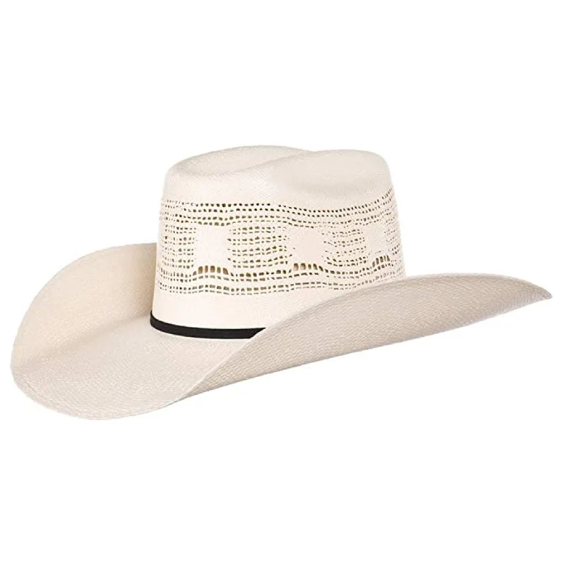 Fun and colorful straw hat for kids with playful designs for sunny days -Resistol Cody Johnson Vaquero Bangora Straw Hat