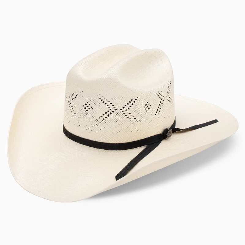 Comfortable straw visor hat for women with adjustable strap and sporty look -20X Reins Cowboy Hat