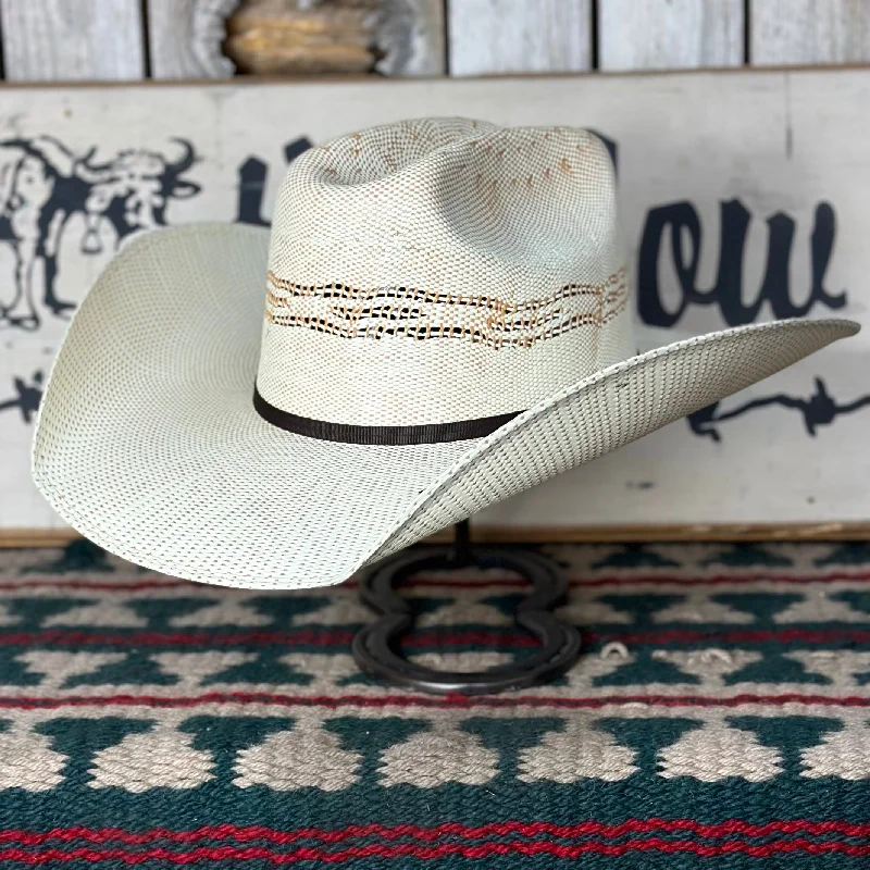 Soft wool cowboy hats for women with soft finishes for comfort and style -Twister Pre-Shaped Tan Bangora 4 1/4" Brim