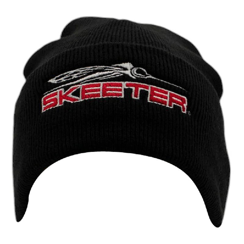 Wool trucker cap for warm stylish wear -Skeeter Simms Beanie