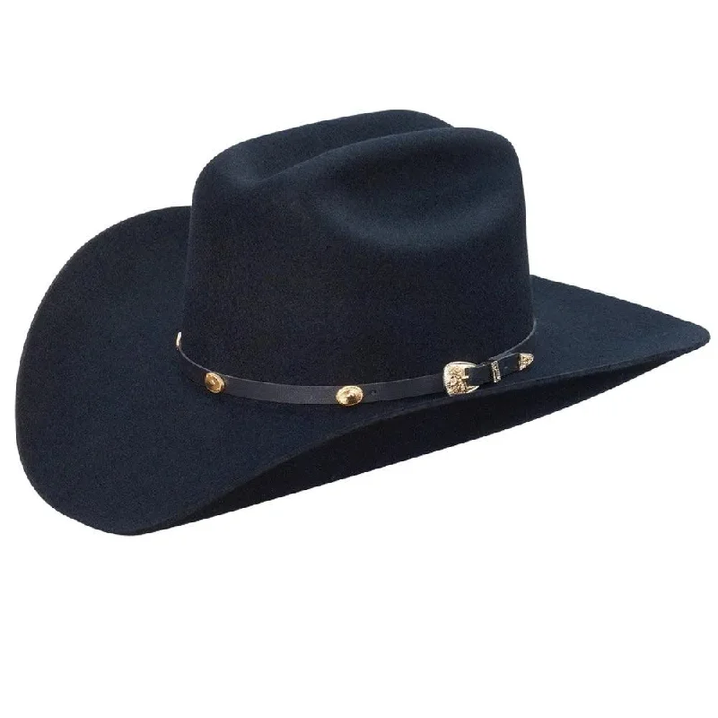 High-quality straw cowboy hats for summer with breathable materials for comfort -Silverado Colt - Wool Felt Cowboy Hat