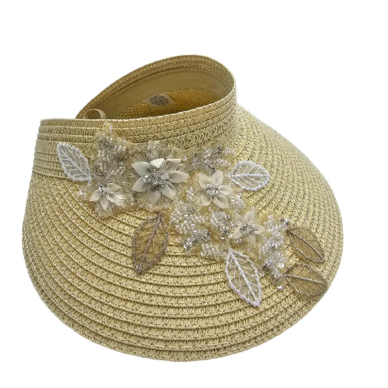 Bold wool felt hat for eye-catching flair -Sun Visor Fabuluous Life Celebration (Savoy Luxe)