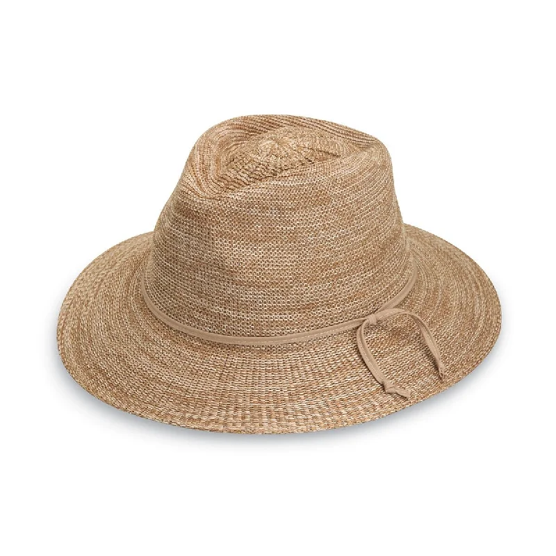 Victoria Fedora-Mixed Camel