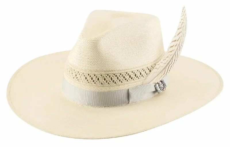 Retro-inspired cowboy hats with fringe detailing for women with boho-western style -Bullhide Happiness Begins - Straw Cowgirl Hat