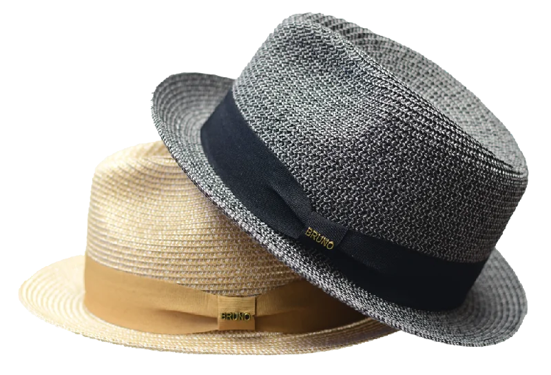 Vintage fedora hats for men with distressed leather bands for an aged look -Laguna Beach Collection