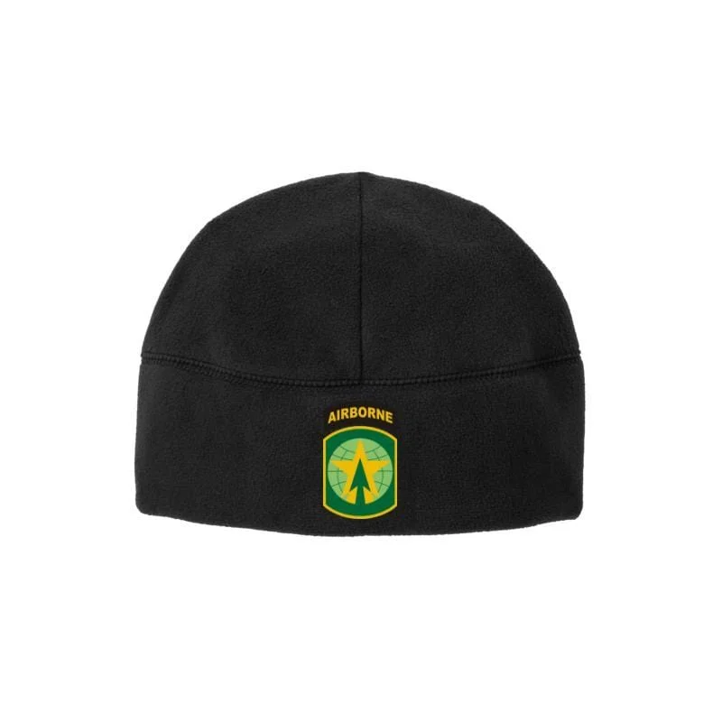 Canvas trucker cap for tough outdoor wear -16th MP Soft Fleece Beanie