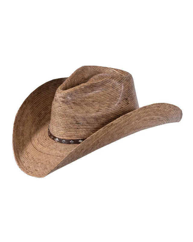 Lightweight straw cap for men with a practical and comfortable design for warm weather -Carlsbad Straw Hat