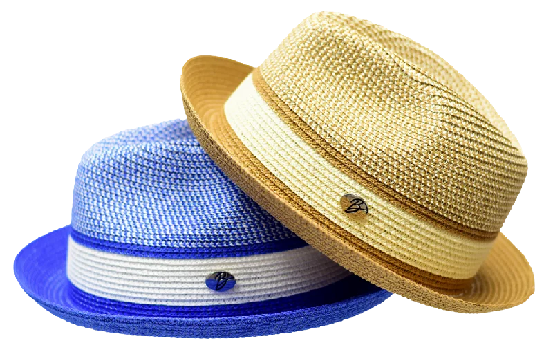 Soft felt fedora hats for women with adjustable bands for a perfect fit -Dante Collection