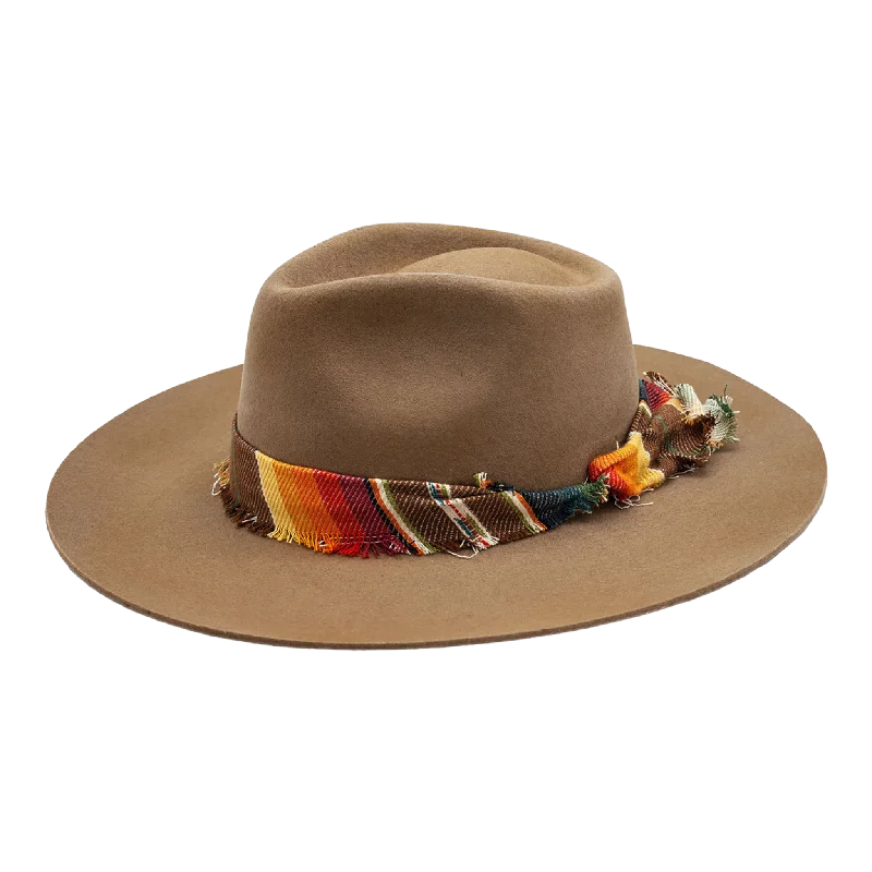 Vintage felt hat with timeless retro appeal -Window to Sunsets