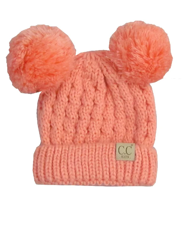 Sports team cap for game day support -Kid-24 Peach